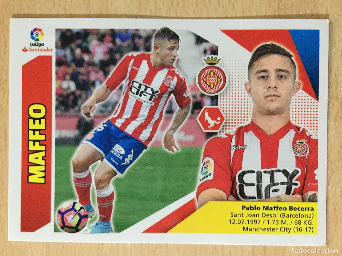 Cromos de f&uacute;tbol: 2017-2018 - 3 MAFFEO - GIRONA CF - ESTE - Foto 1