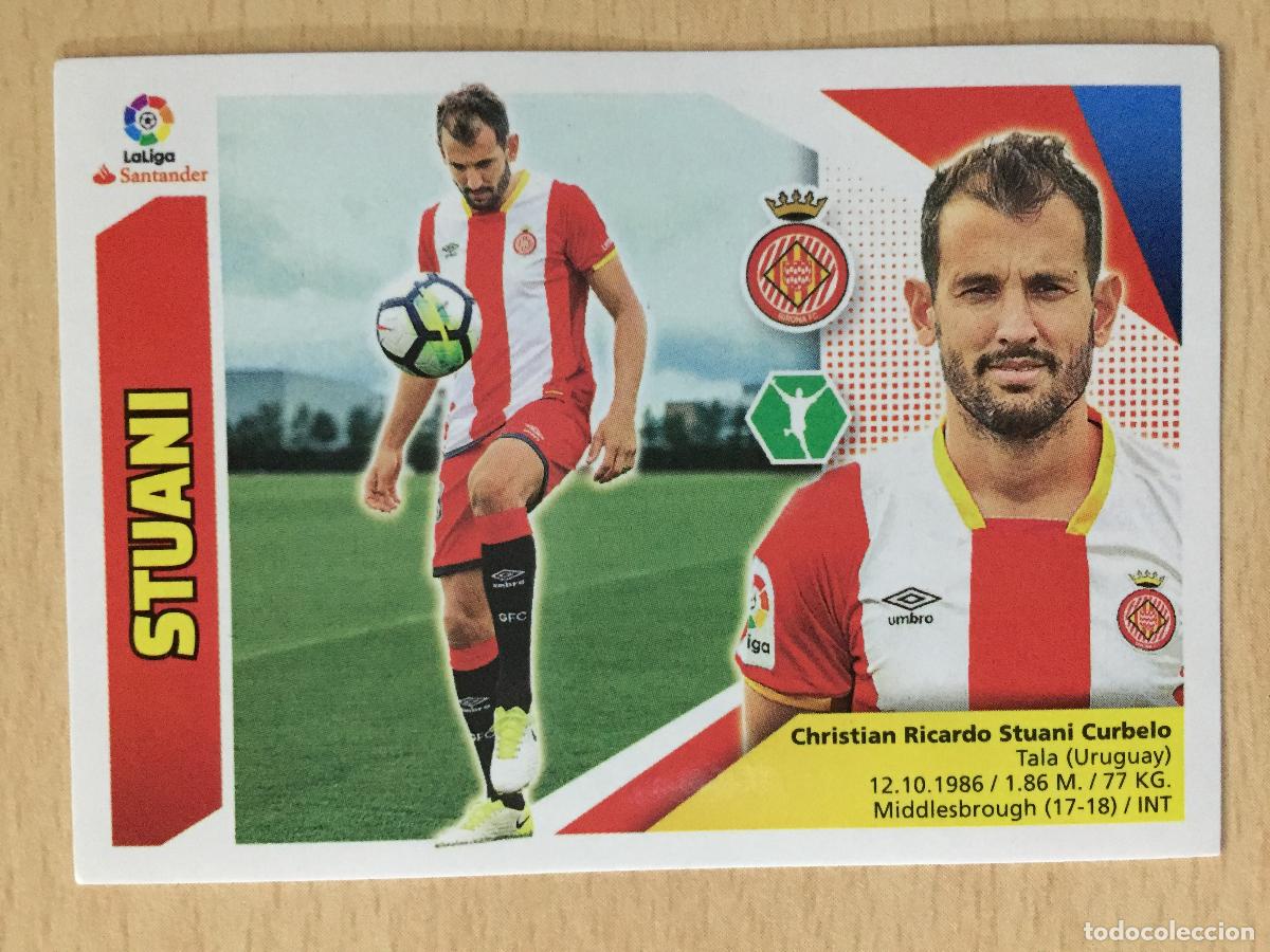 Cromos de f&uacute;tbol: 2017-2018 - 15 STUANI - GIRONA CF - ESTE - Foto 1