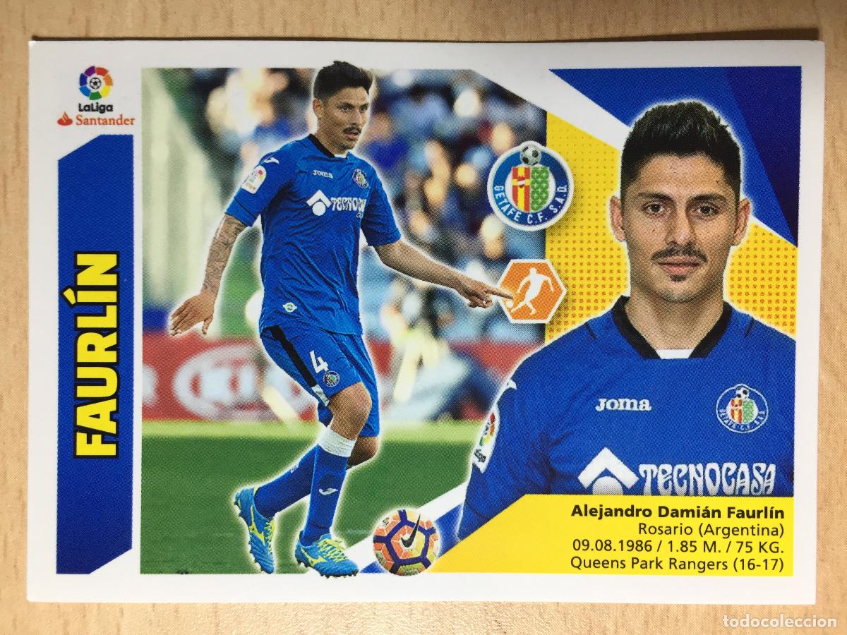 Cromos de f&uacute;tbol: 2017-2018 - 9 FAURLIN - GETAFE CF - ESTE - Foto 1