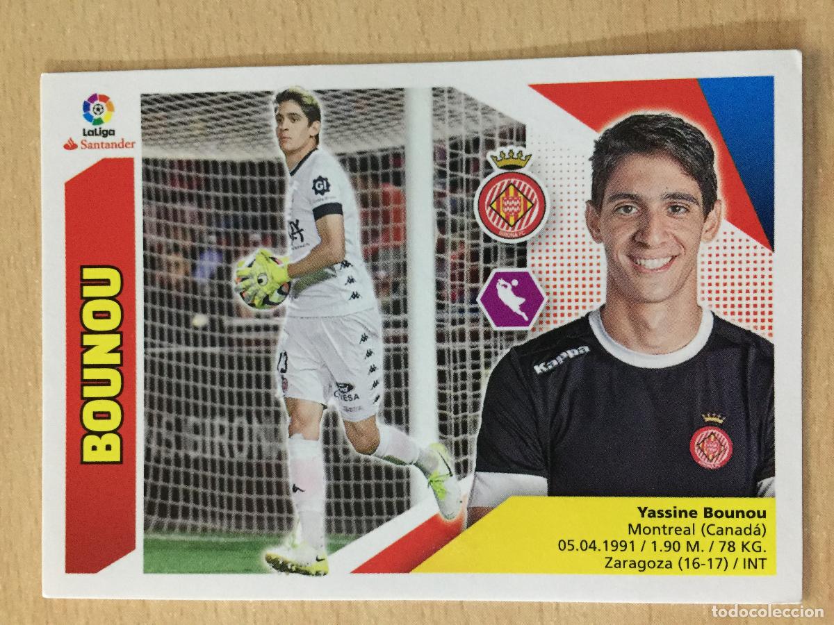 Cromos de f&uacute;tbol: 2017-2018 - 2 BOUNOU - GIRONA CF - ESTE - Foto 1