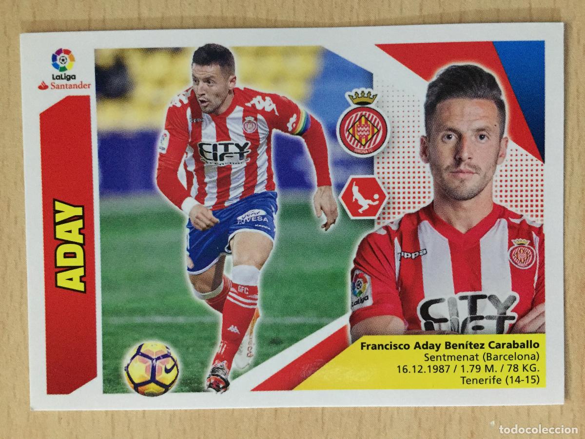 Cromos de f&uacute;tbol: 2017-2018 - 7 ADAY - GIRONA CF - ESTE - Foto 1