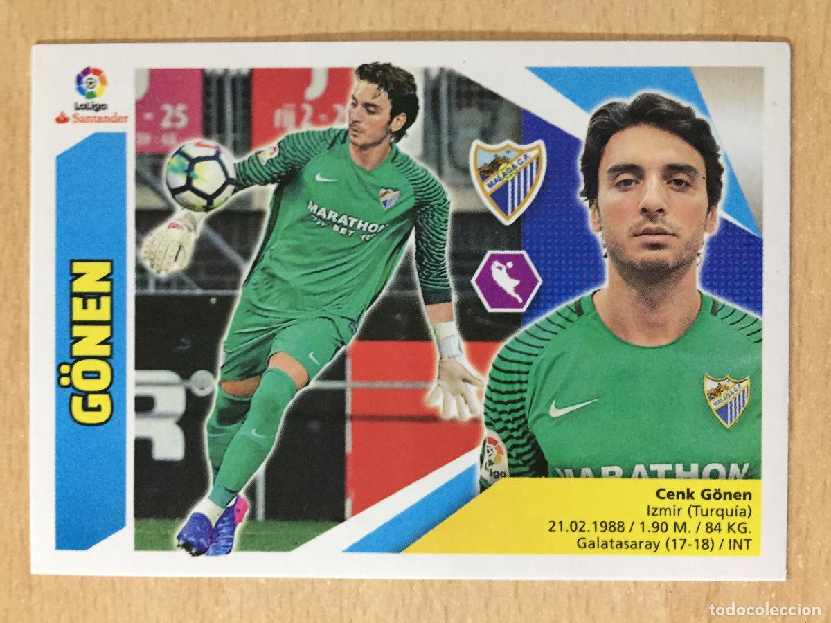 Cromos de f&uacute;tbol: 2017-2018 - 2 GONEN - MALAGA CF - ESTE - Foto 1