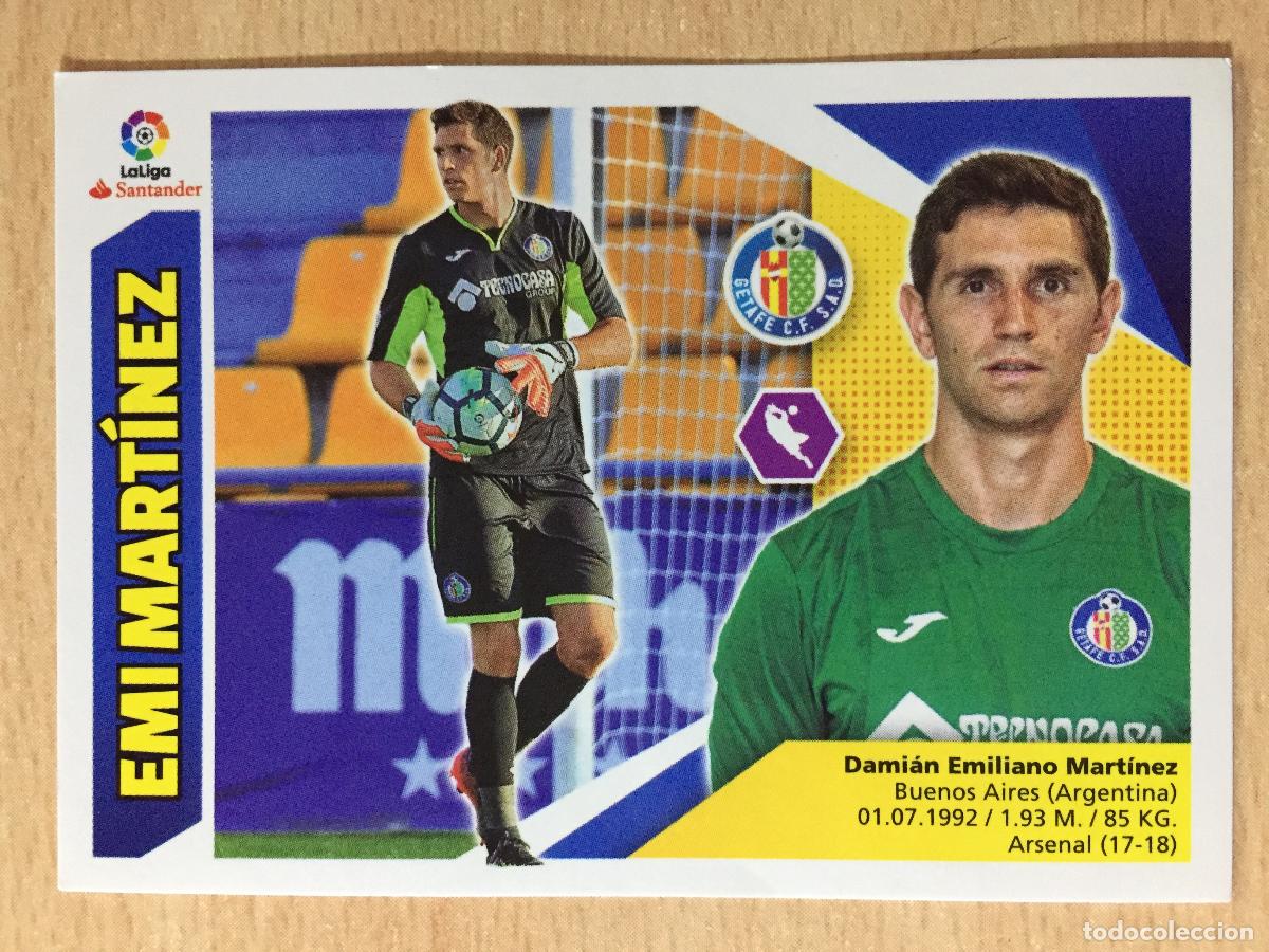 Cromos de f&uacute;tbol: 2017-2018 - 2 EMI MARTINEZ - GETAFE CF - ESTE - Foto 1