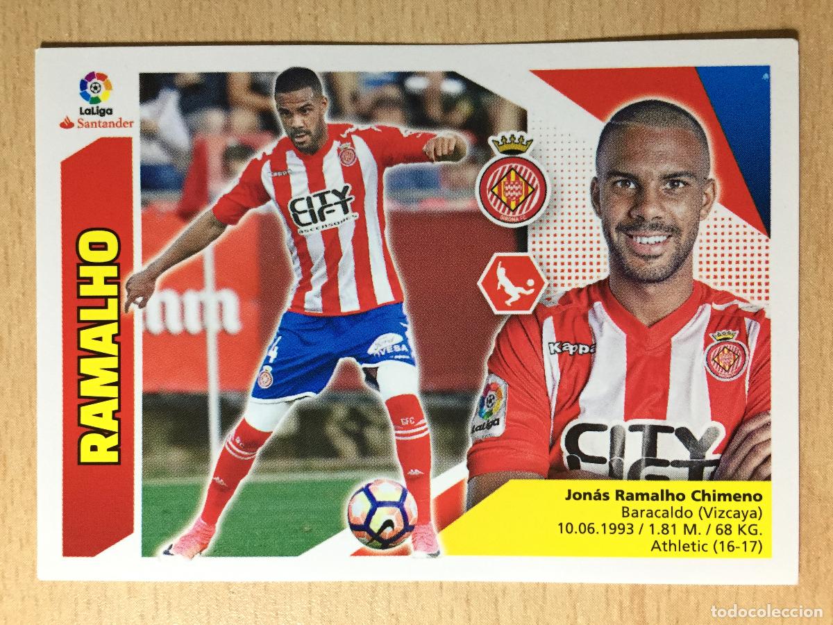 Cromos de f&uacute;tbol: 2017-2018 - 4B RAMALHO - GIRONA CF - ESTE - Foto 1