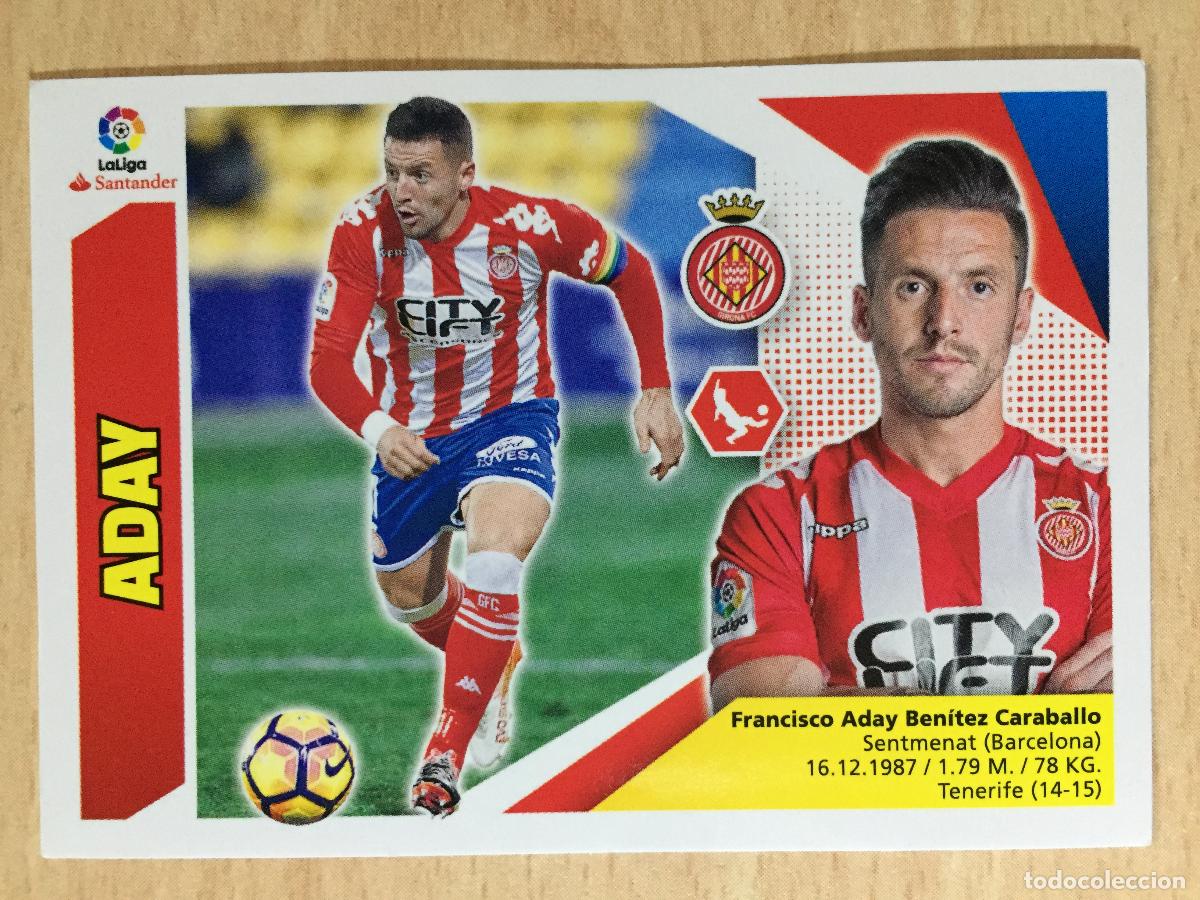 Cromos de f&uacute;tbol: 2017-2018 - 7 ADAY - GIRONA CF - ESTE - Foto 1
