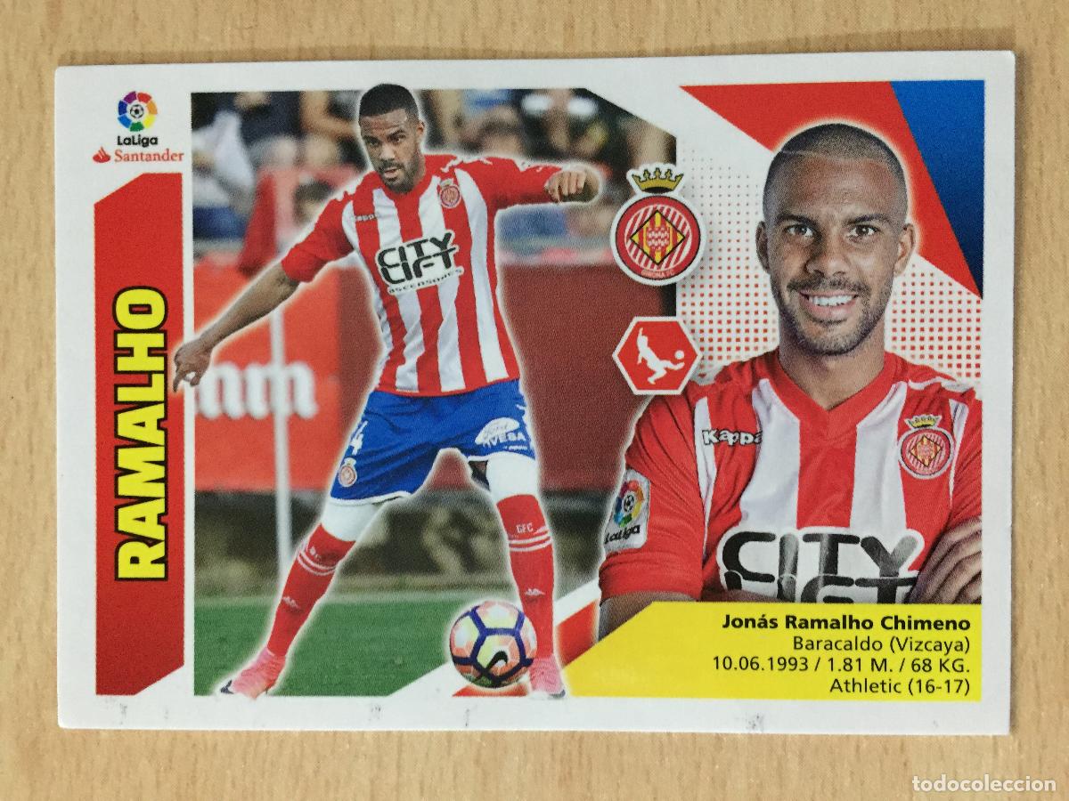 Cromos de f&uacute;tbol: 2017-2018 - 4B RAMALHO - GIRONA CF - ESTE - Foto 1