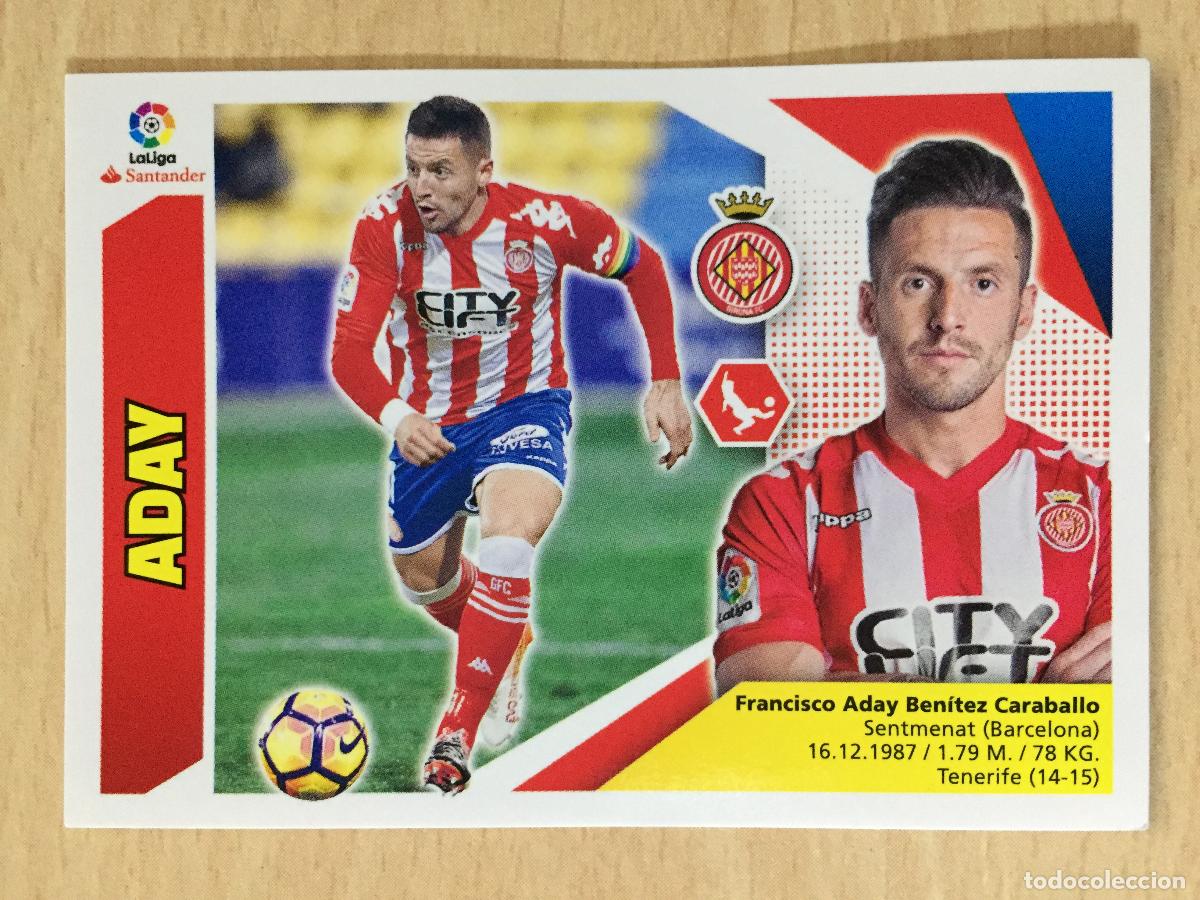 Cromos de f&uacute;tbol: 2017-2018 - 7 ADAY - GIRONA CF - ESTE - Foto 1