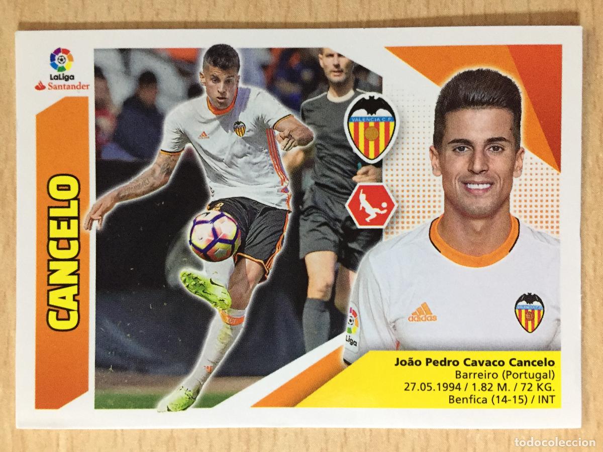 Cromos de f&uacute;tbol: 2017-2018 - 4 CANCELO - VALENCIA CF - ESTE - Foto 1