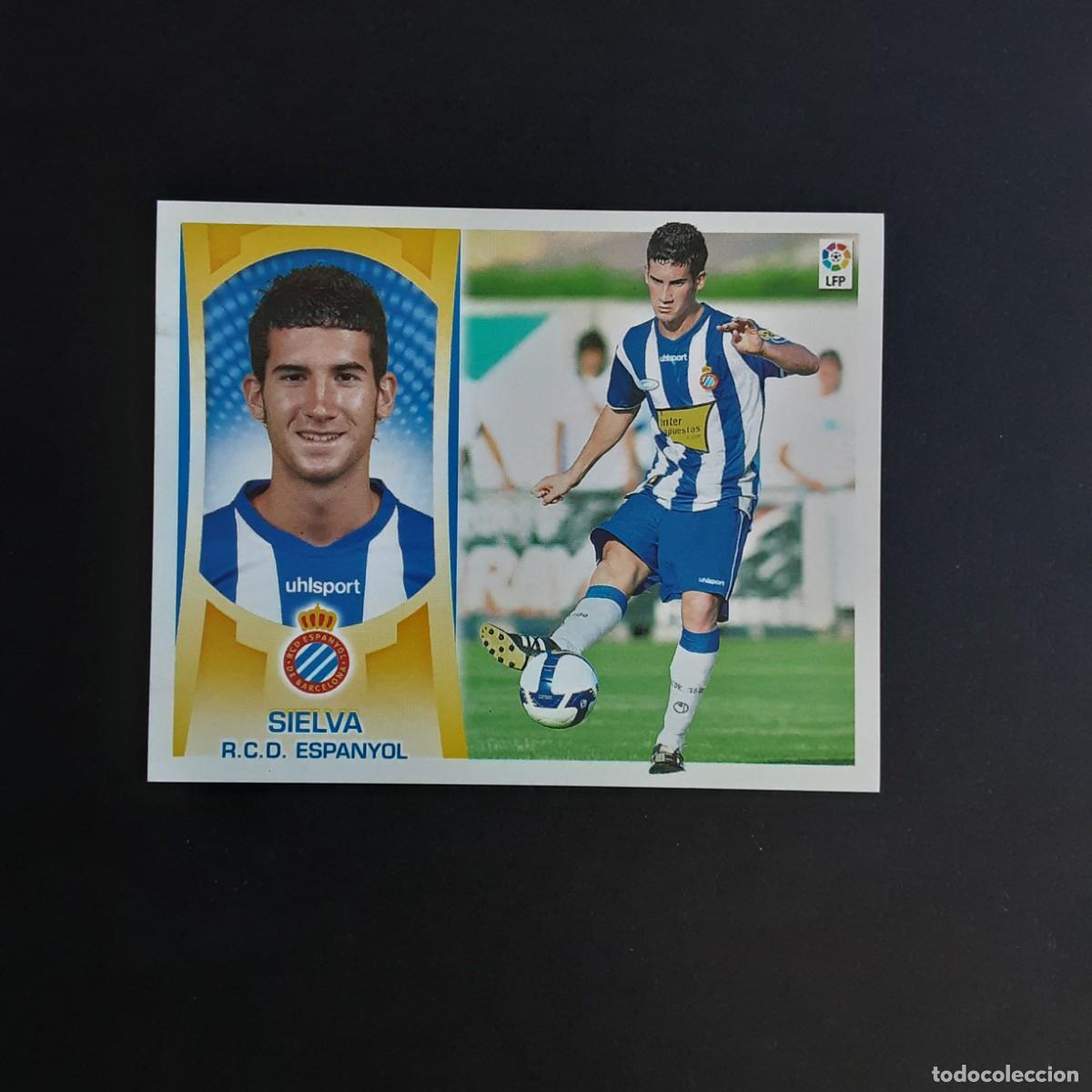 Cromos de F&uacute;tbol: CROMO LIGA 2009 2010 09 10 COLECCIONES ESTE PANINI N&ordm;11B SIELVA-ESPANYOL NUNCA PEGADO