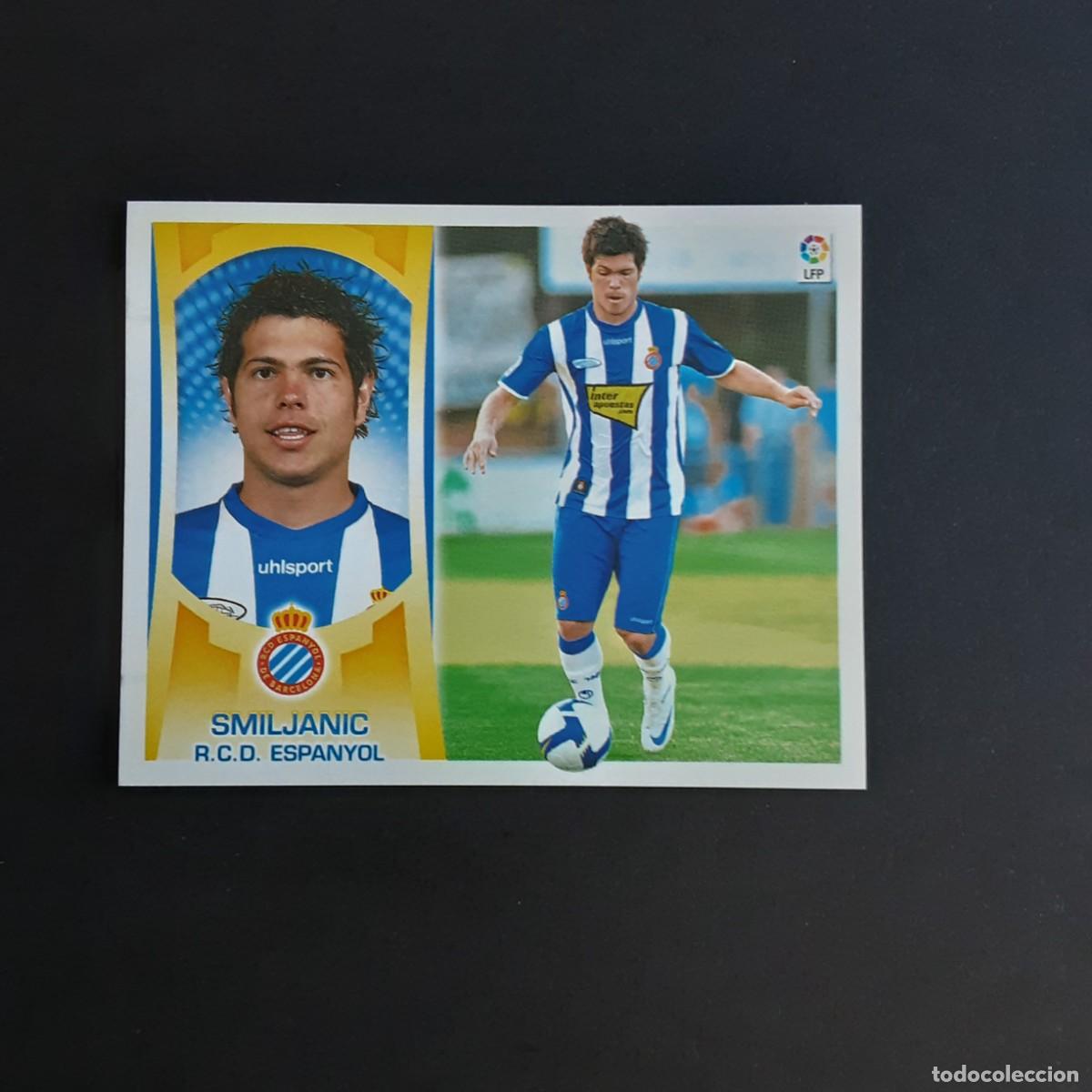Cromos de f&uacute;tbol: CROMO LIGA 2009 2010 09 10 COLECCIONES ESTE PANINI N&ordm;13A SMILJANIC-ESPANYOL NUNCA PEGADO