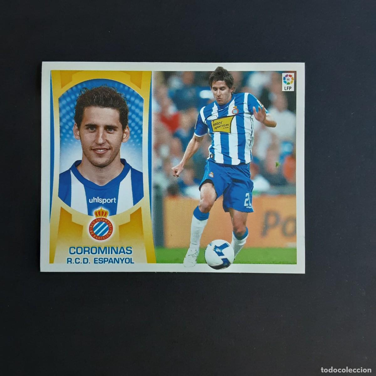 Figurine di Calcio: CROMO LIGA 2009 2010 09 10 COLECCIONES ESTE PANINI N&ordm;13B COROMINAS-ESPANYOL NUNCA PEGADO