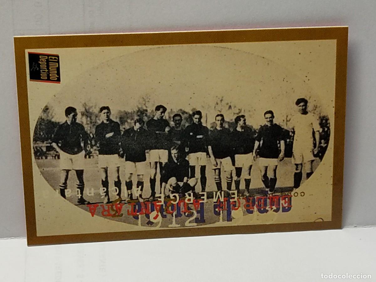 Figurine di Calcio: Cromo EL MUNDO DEPORTIVO 1995 - &Aacute;LBUM DE ORO DEL BAR&Ccedil;A- 1913 ALINEACI&Oacute;N CON ALCANTARA
