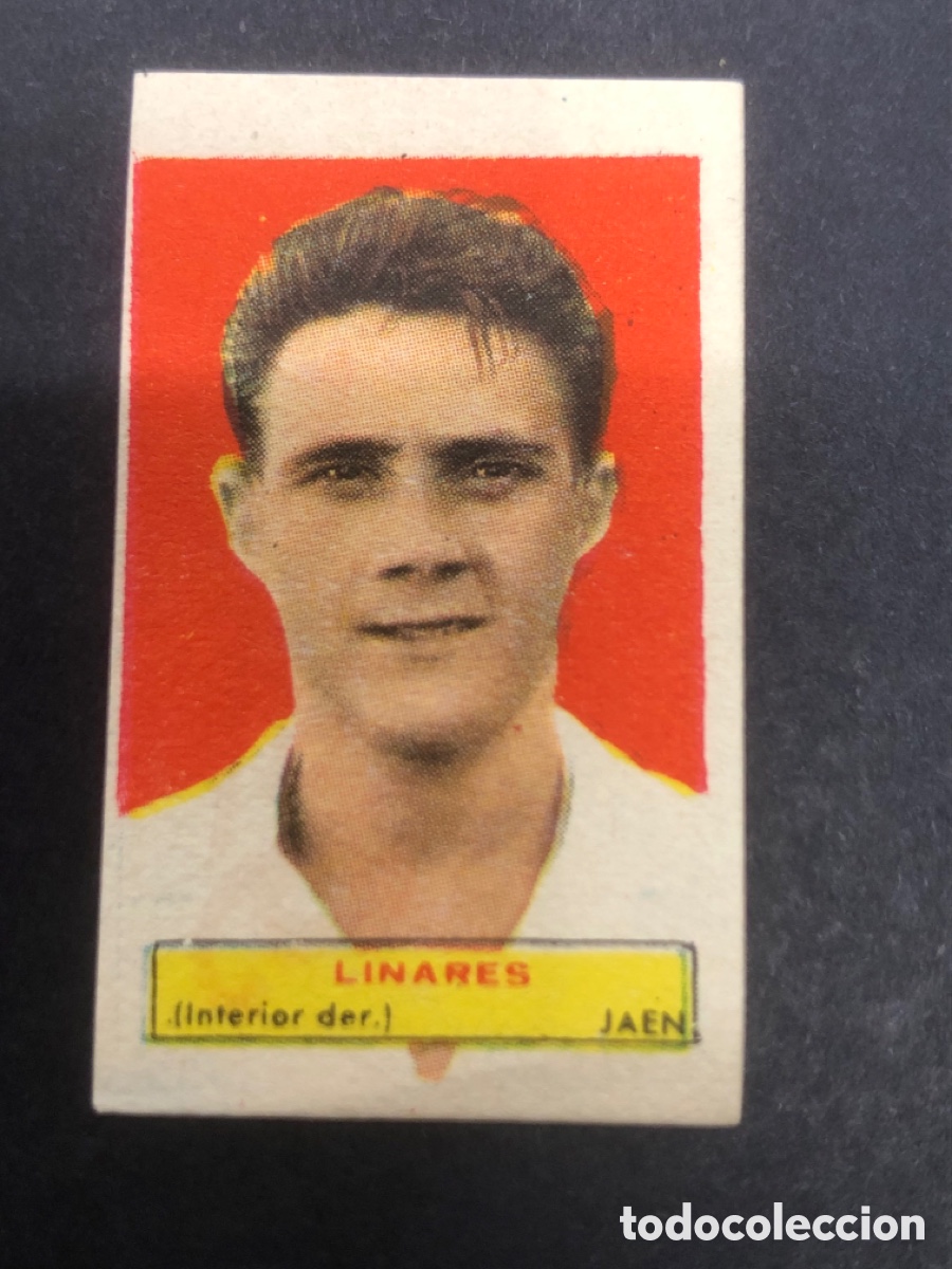 Cromos de Futebol: CROMO NUNCA PEGADO LINARES JAEN LIGA 1956 CHOCOLATES GUILLEN