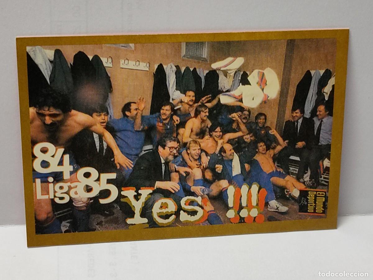 Cromos de Futebol: Cromo EL MUNDO DEPORTIVO 1995 - &Aacute;LBUM DE ORO DEL BAR&Ccedil;A- 84/85 YES TERRY VENABLES