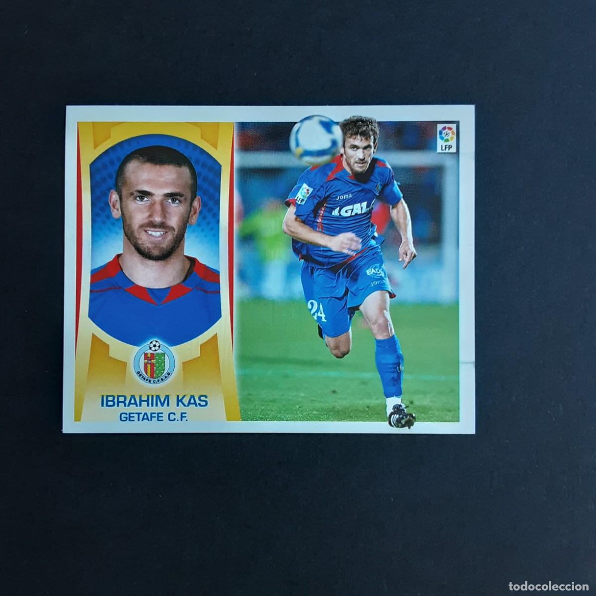 Cromos de f&uacute;tbol: CROMO LIGA 2009 2010 09 10 COLECCIONES ESTE PANINI N&ordm;7A IBRAHIM KAS-GETAFE NUNCA PEGADO