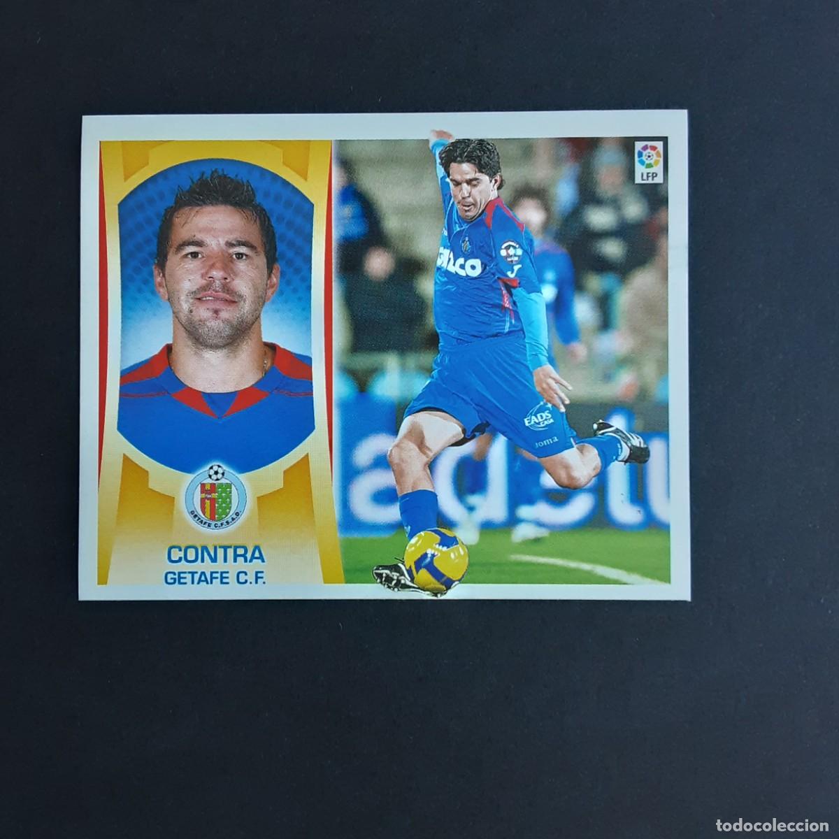 Figurine di Calcio: CROMO LIGA 2009 2010 09 10 COLECCIONES ESTE PANINI N&ordm;7B CONTRA-GETAFE NUNCA PEGADO