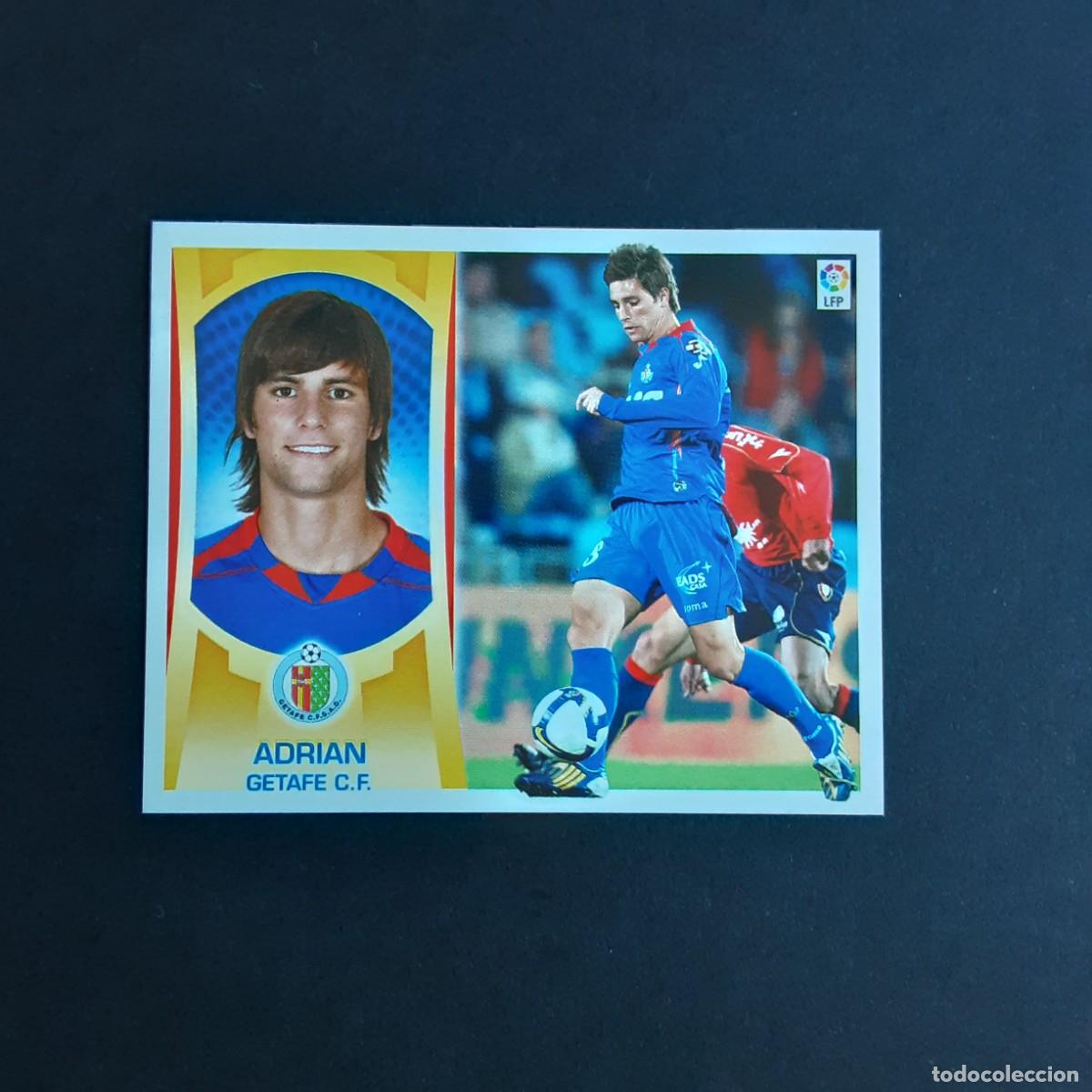 Figurine di Calcio: CROMO LIGA 2009 2010 09 10 COLECCIONES ESTE PANINI N&ordm;14A ADRIAN-GETAFE NUNCA PEGADO