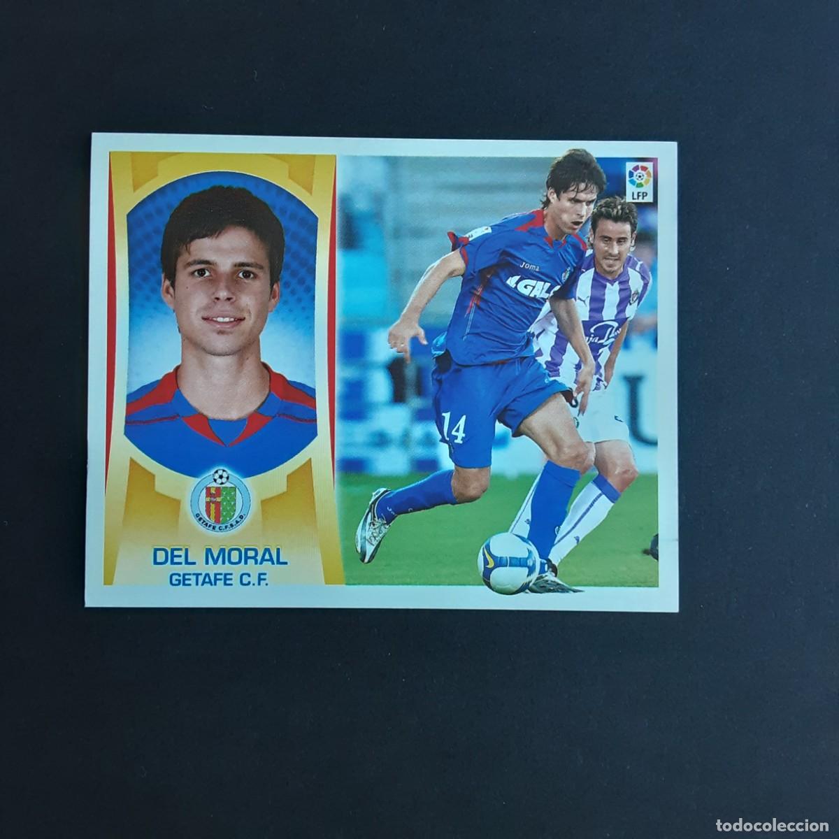Cromos de f&uacute;tbol: CROMO LIGA 2009 2010 09 10 COLECCIONES ESTE PANINI N&ordm;14B DEL MORAL-GETAFE NUNCA PEGADO