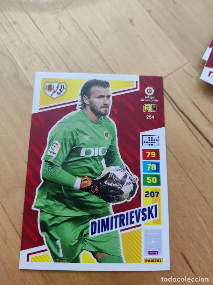 Football Stickers: 254 dimitrievski rayo vallecano adrenalyn 2022 2023 22 23 trading card