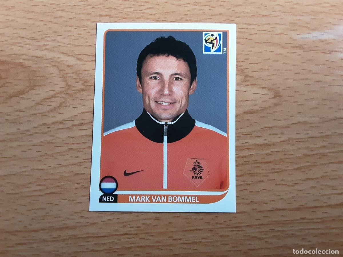 Cromos de f&uacute;tbol: CROMO FUTBOL MUNDIAL 2010 PANINI 342.VAN BOMMEL-HOLANDA-NUNCA PEGADO