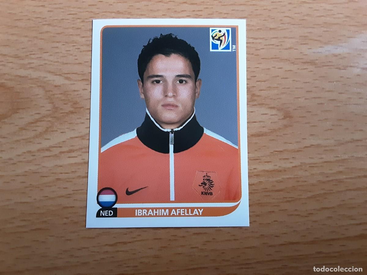Cromos de F&uacute;tbol: CROMO FUTBOL MUNDIAL 2010 PANINI 347.AFELLAY-HOLANDA-NUNCA PEGADO