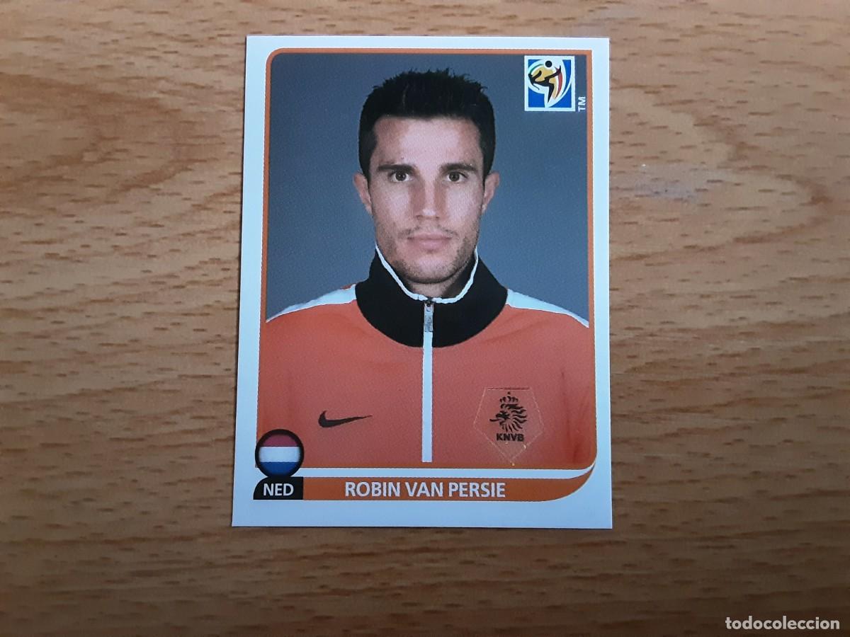 Cartes &agrave; collectionner de Football: CROMO FUTBOL MUNDIAL 2010 PANINI 350.VAN PERSIE-HOLANDA-NUNCA PEGADO