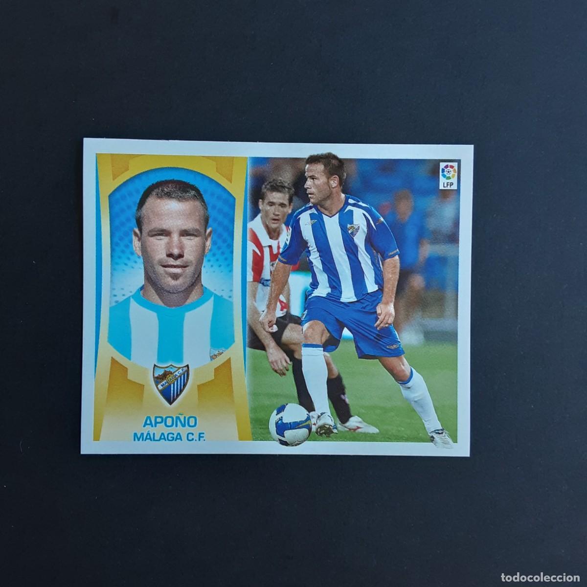 Figurine di Calcio: CROMO LIGA 2009 2010 09 10 COLECCIONES ESTE PANINI N&ordm;10 APO&Ntilde;O-MALAGA NUNCA PEGADO