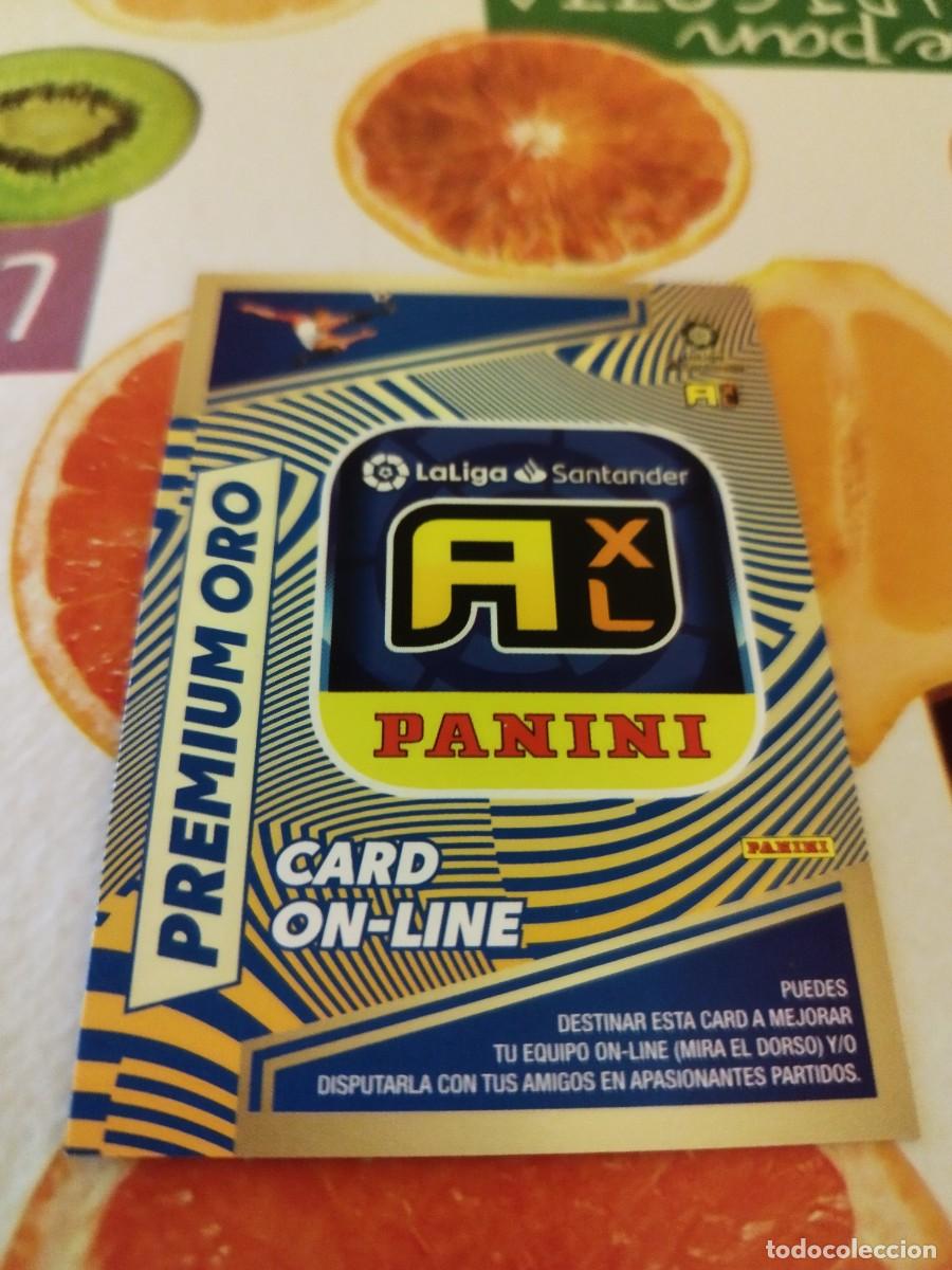 Fu&szlig;ball-Sticker: CARD ONLINE ON LINE ON-LINE PREMIUM ORO ADRENALYN 2022 2023 22 23