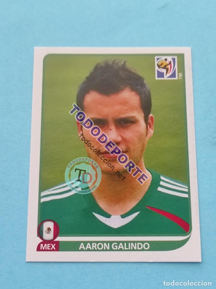 Cromos de f&uacute;tbol: 55 AARON GALINDO MEXICO - MEX CROMO PANINI MUNDIAL SUDAFRICA 2010 WORLD CUP 10 STICKER