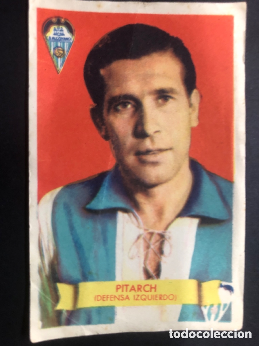 Cartes &agrave; collectionner de Football: CROMO FUTBOL NUNCA PEGADO PITARCH ALCOYANO 1949-1950 EDITORIAL BRUGUERA