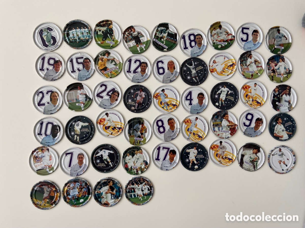 Cromos de f&uacute;tbol: RAPPERS SERIE REAL MADRID - Foto 1