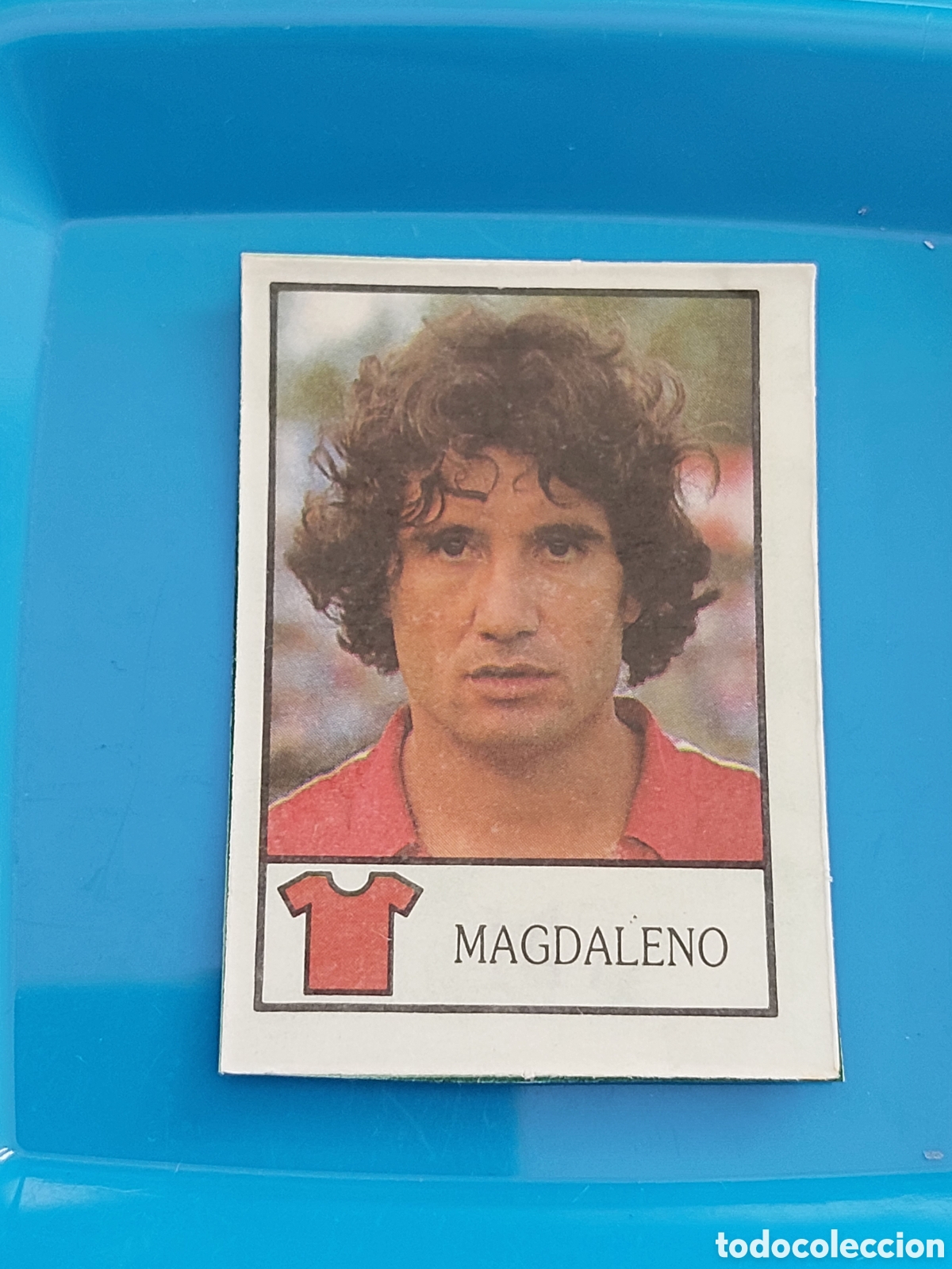 Cromos de f&uacute;tbol: BOLLYCAO FUTBOL 87 88 - MAGDALENO MALLORCA - RECUPERADO