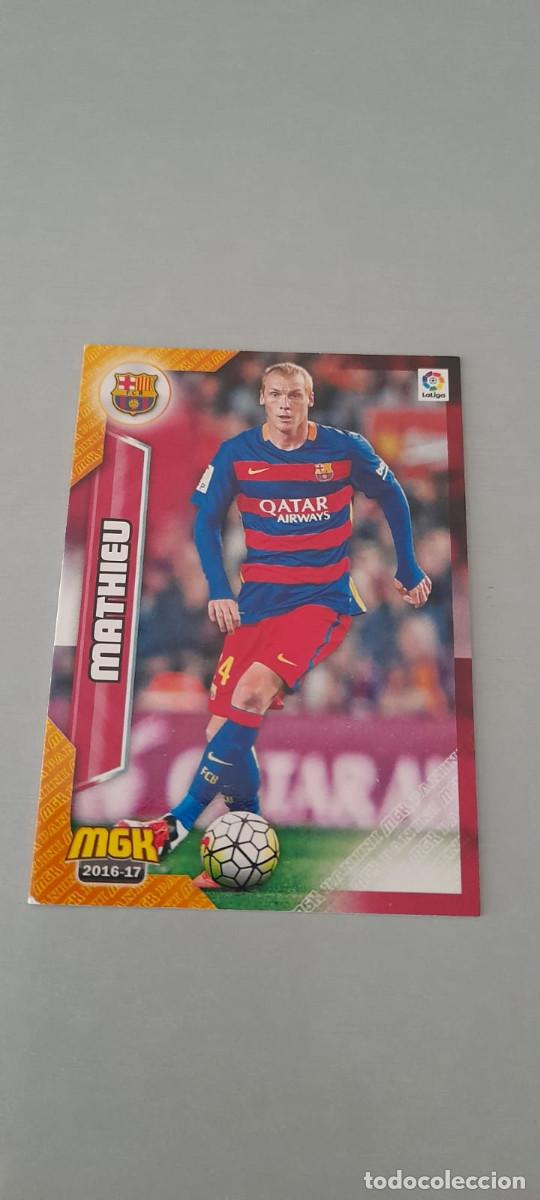 Cromos de f&uacute;tbol: Megacracks 16/17. 89- Mathieu. Barcelona. - Foto 1