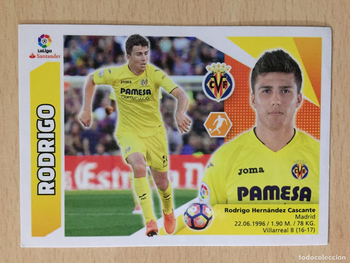 Football Stickers: 2017-2018 - 10A RODRIGO - VILLARREAL CF - ESTE