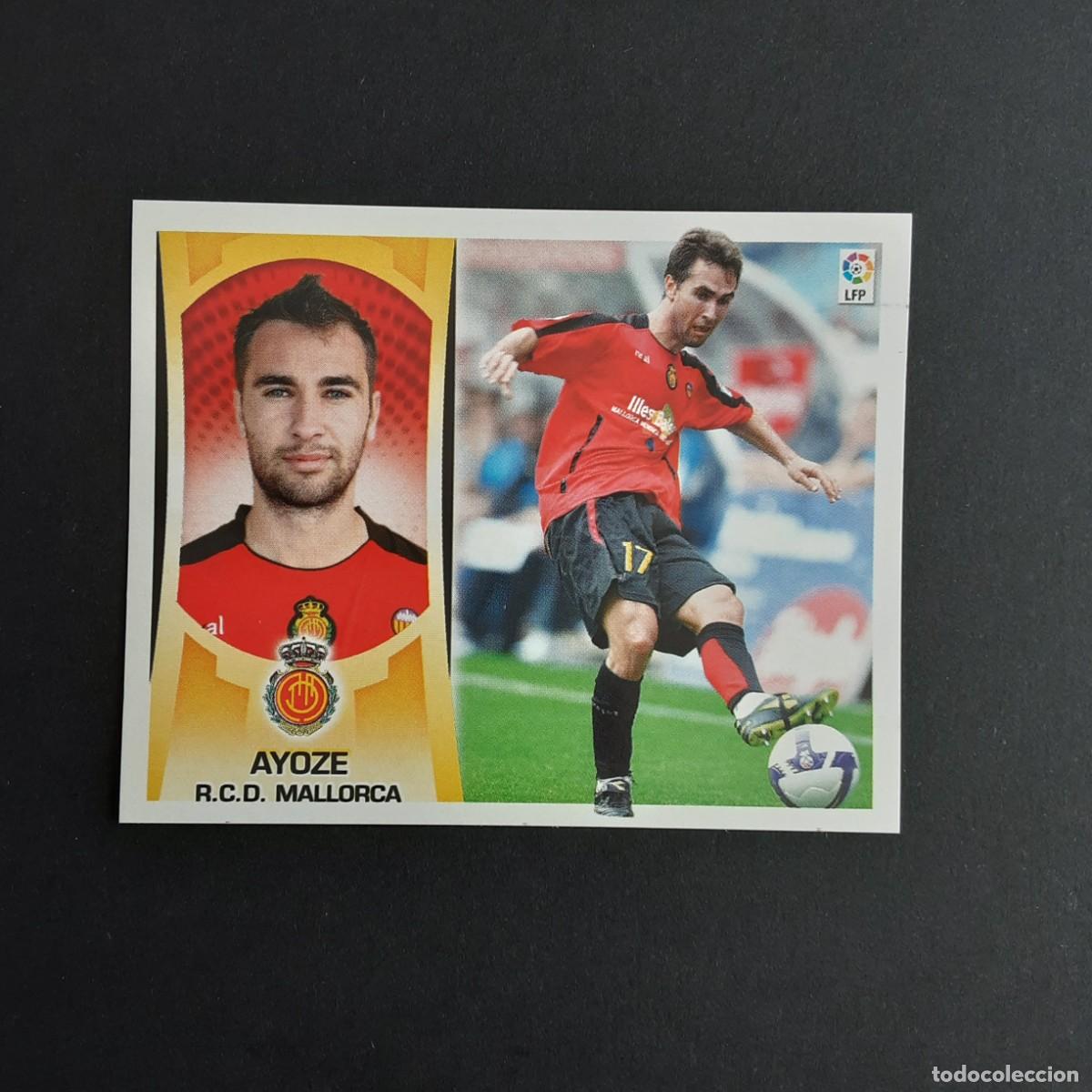 Fu&szlig;ball-Sticker: CROMO LIGA 2009 2010 09 10 COLECCIONES ESTE PANINI N&ordm;4 AYOZE-MALLORCA NUNCA PEGADO