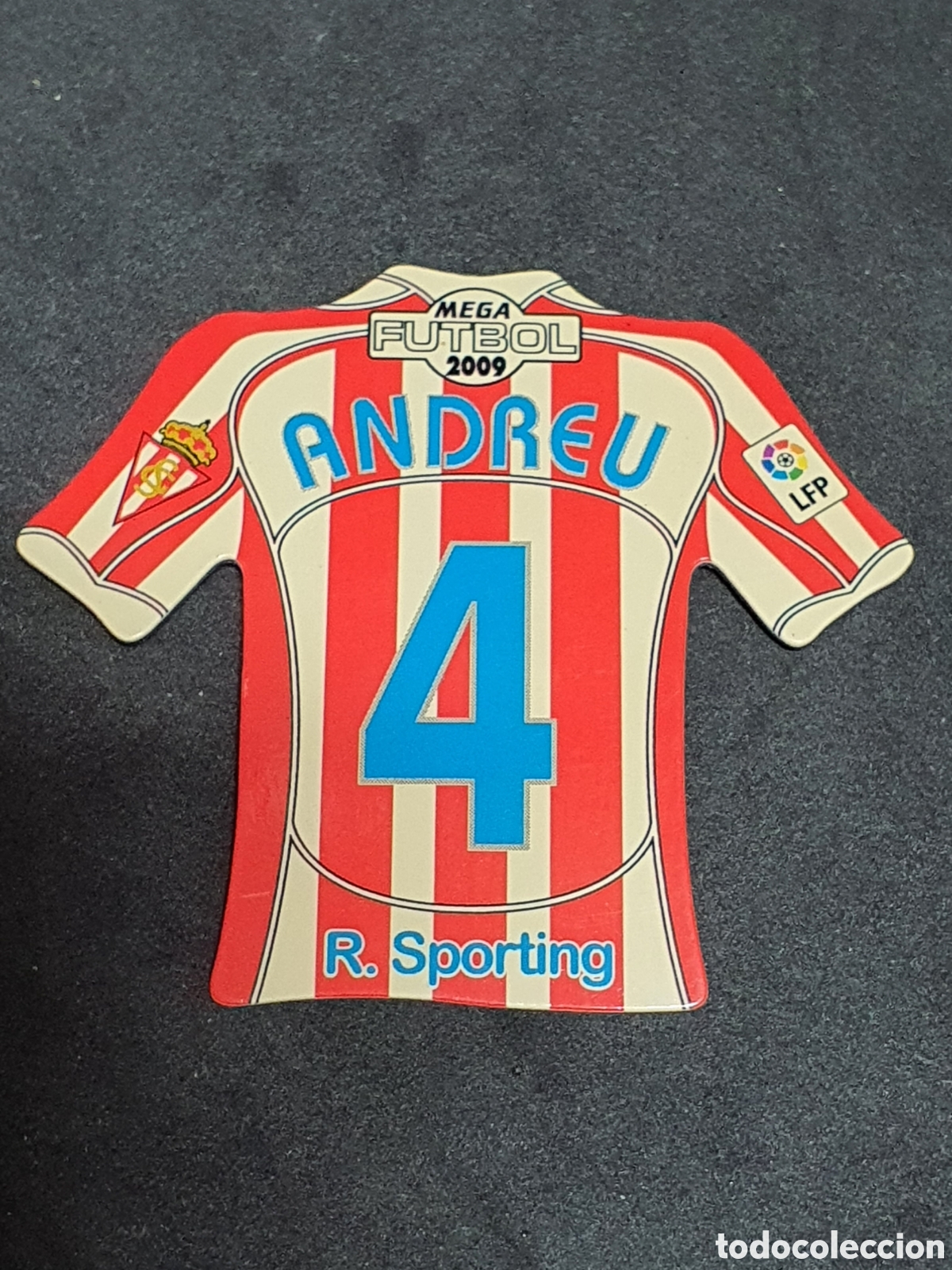 Figurine di Calcio: Mega f&uacute;tbol magnets 2008-09 Andreu n&deg; 4 camiseta im&aacute;n