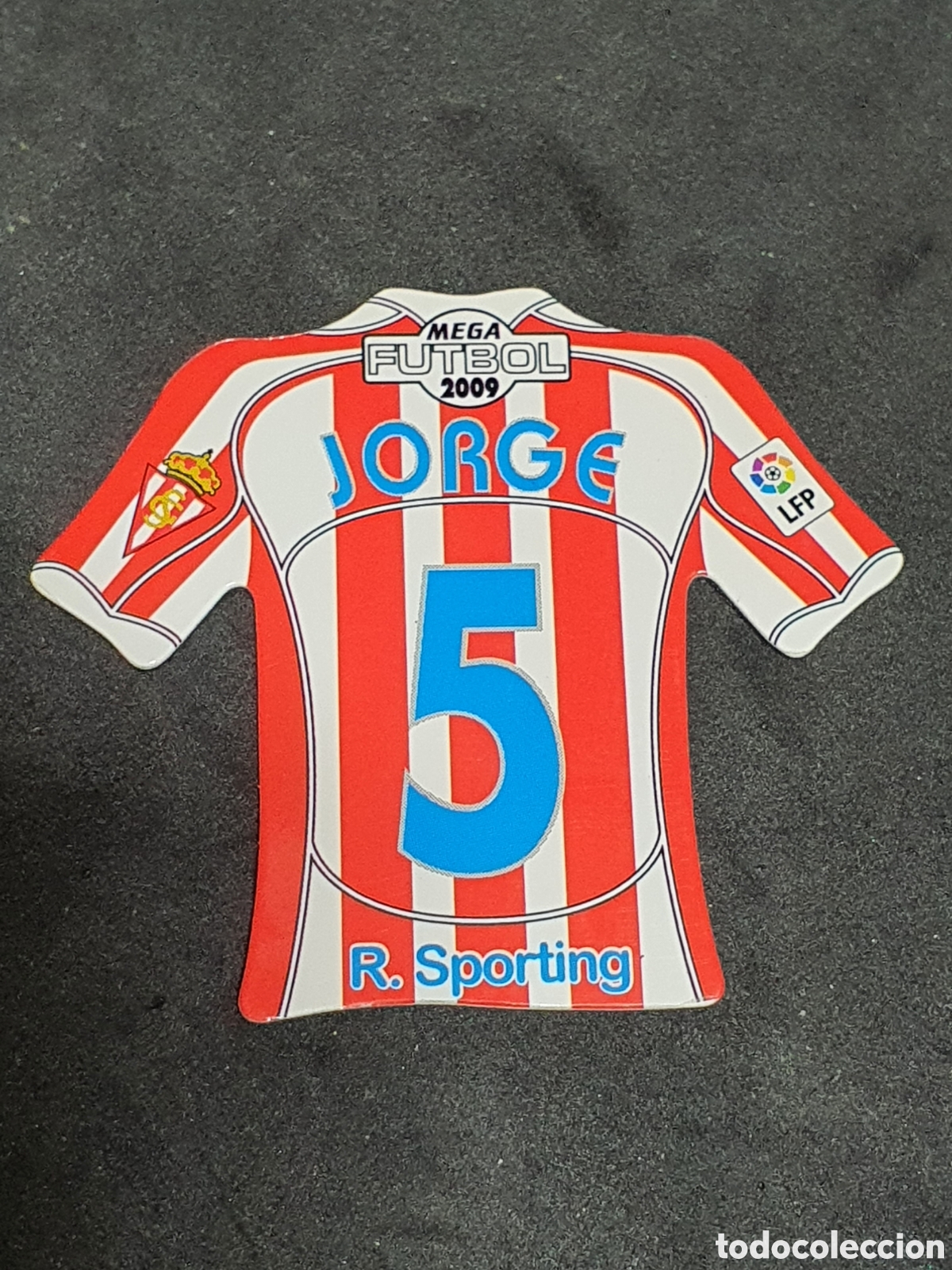 Football Stickers: Mega f&uacute;tbol magnets 2008-09 Jorge n&deg; 5 camiseta im&aacute;n