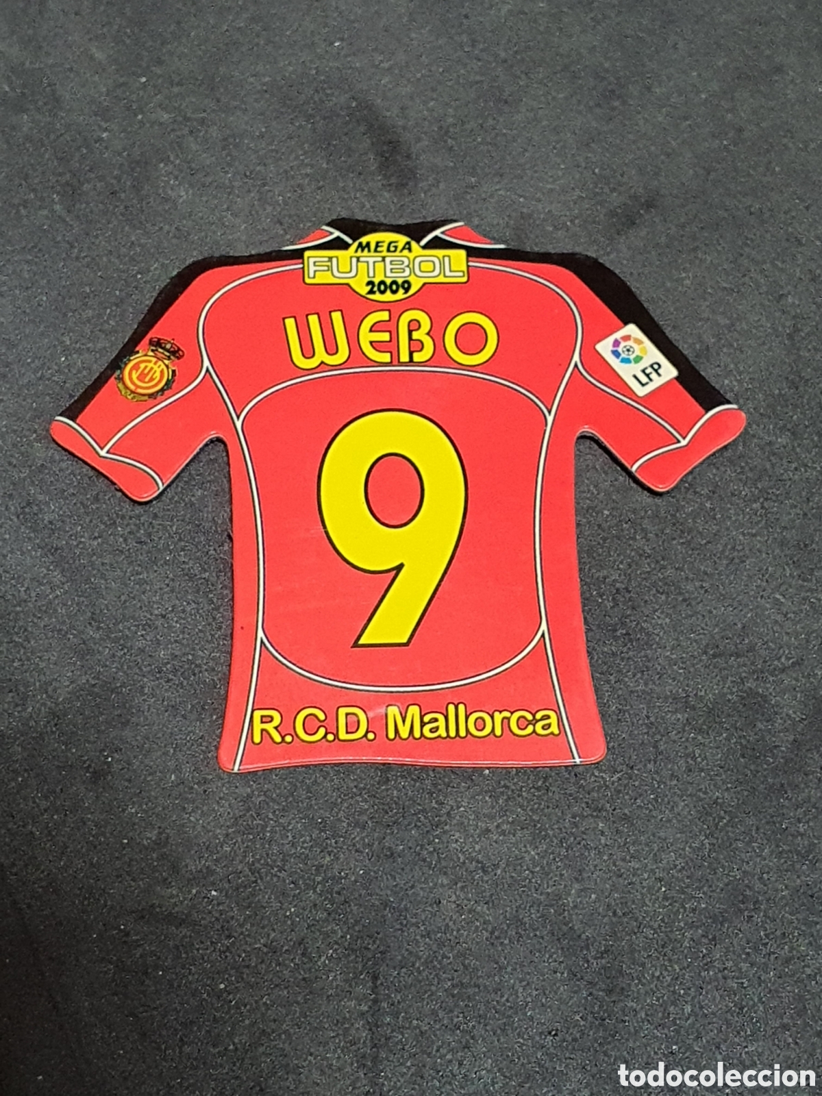 Cartes &agrave; collectionner de Football: Mega f&uacute;tbol magnets 2008-09 Webo n&deg; 9 camiseta im&aacute;n