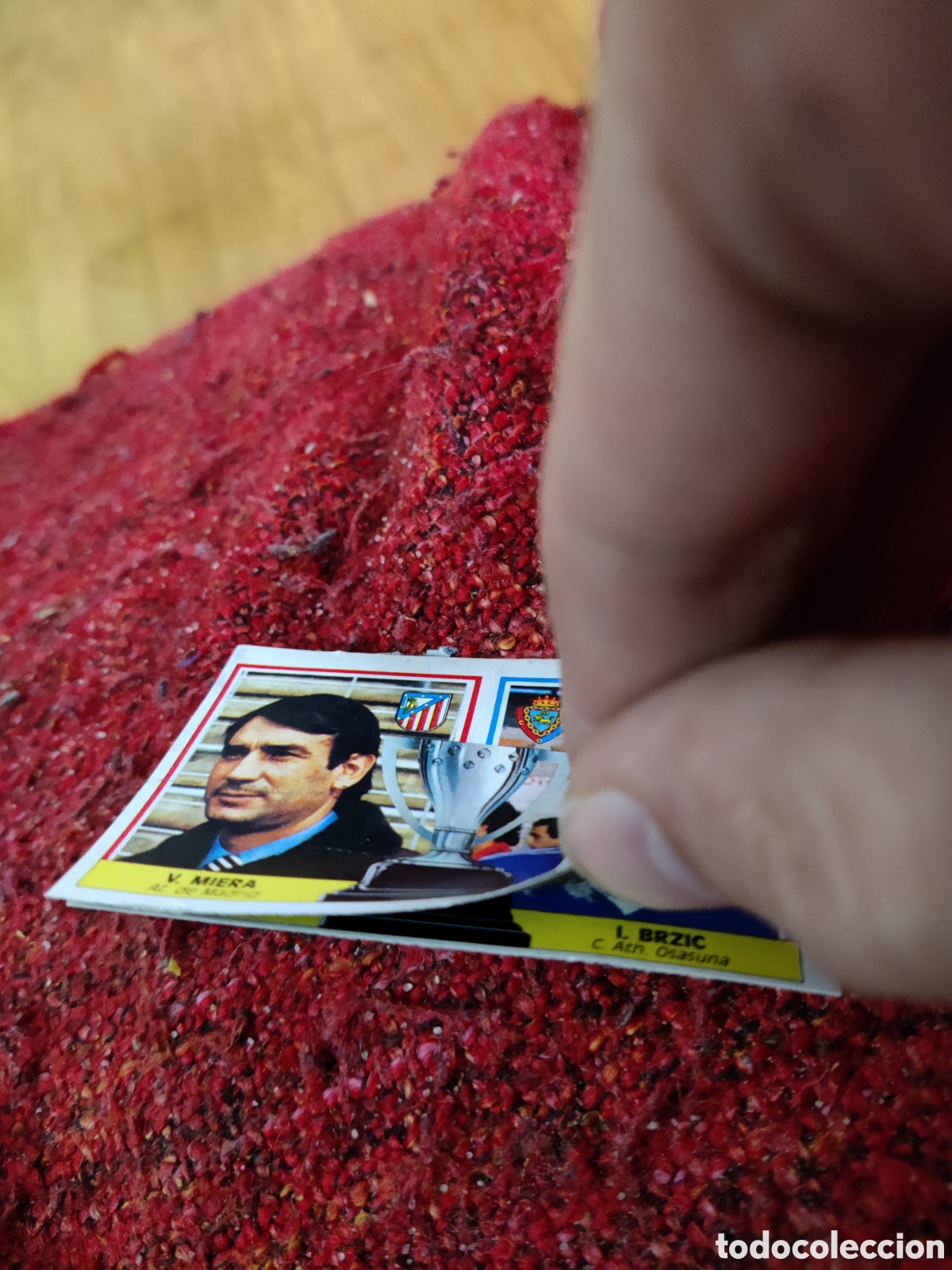 Cromos de f&uacute;tbol: Miera version este 1986 1987 86 87 - Foto 2