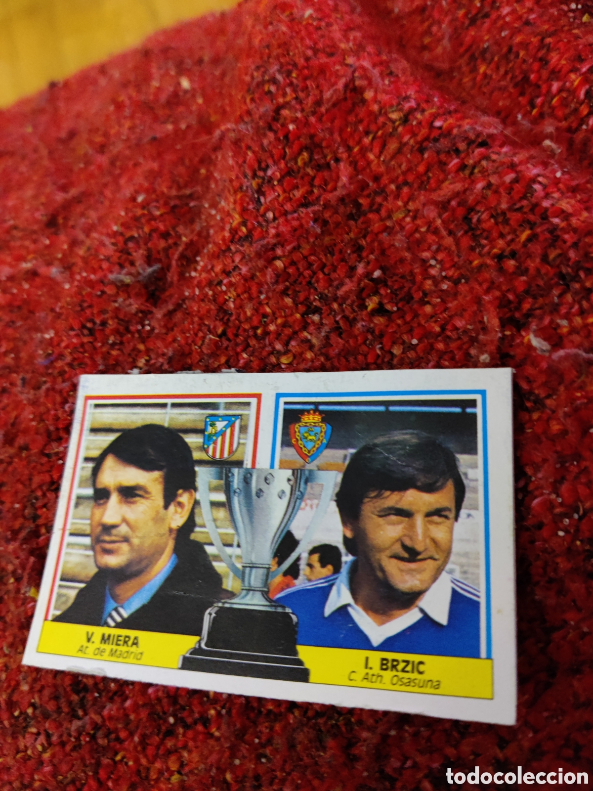 Cromos de f&uacute;tbol: Miera version este 1986 1987 86 87 - Foto 1