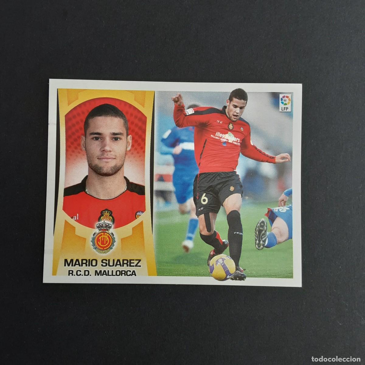 Fu&szlig;ball-Sticker: CROMO LIGA 2009 2010 09 10 COLECCIONES ESTE PANINI N&ordm;10 MARIO SUAREZ-MALLORCA NUNCA PEGADO