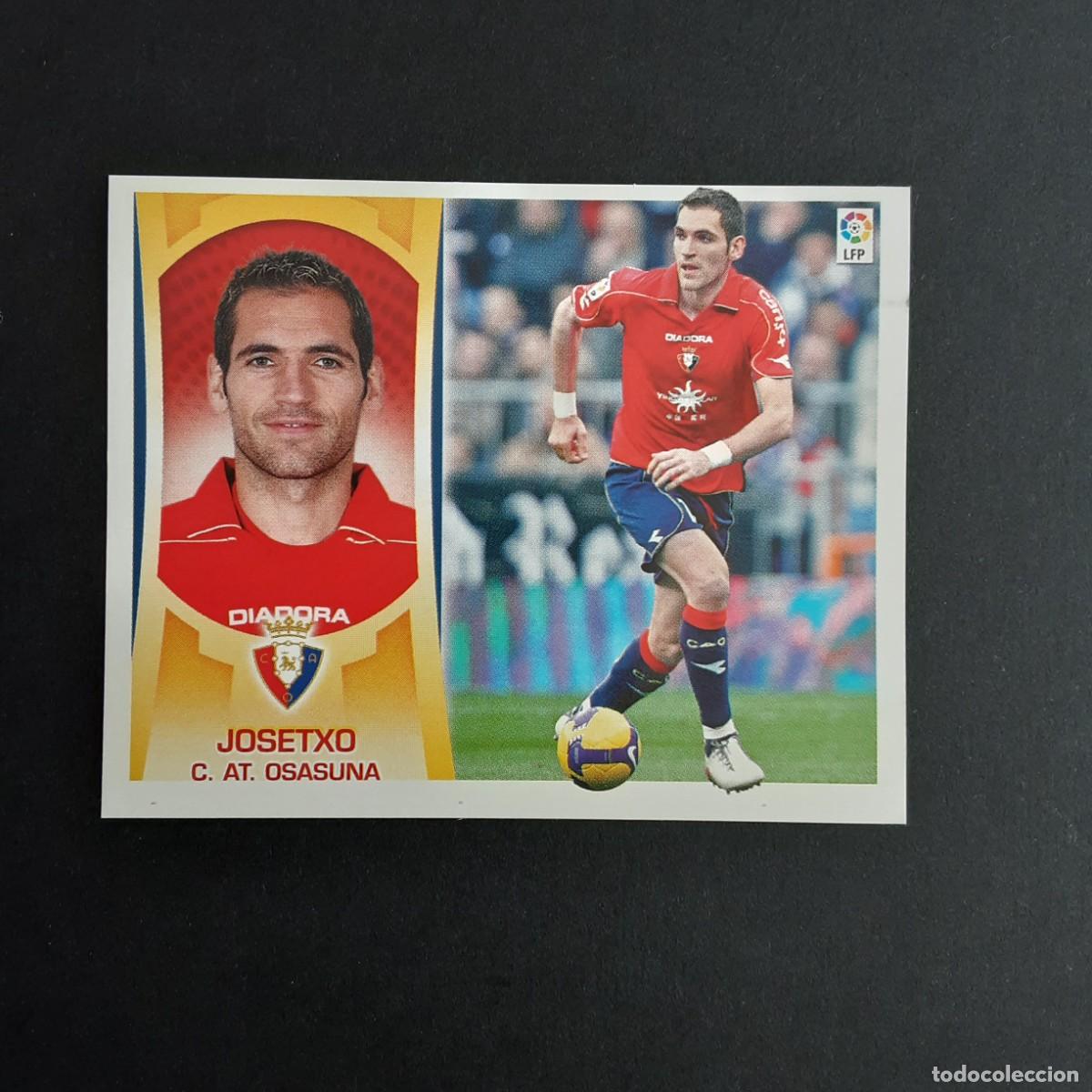 Fu&szlig;ball-Sticker: CROMO LIGA 2009 2010 09 10 COLECCIONES ESTE PANINI N&ordm;6 JOSETXO-OSASUNA NUNCA PEGADO