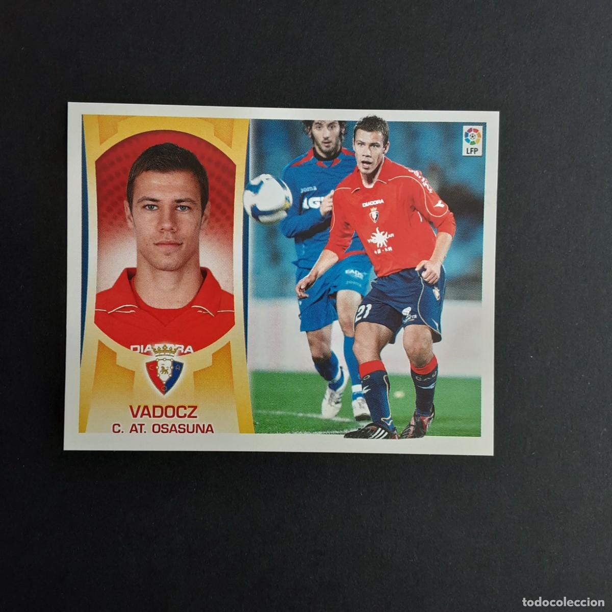 Fu&szlig;ball-Sticker: CROMO LIGA 2009 2010 09 10 COLECCIONES ESTE PANINI N&ordm;11 VADOCZ-OSASUNA NUNCA PEGADO