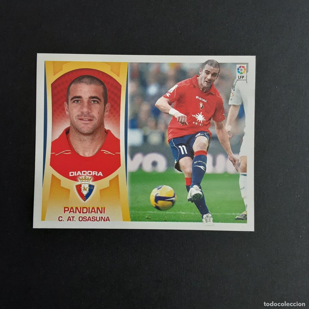 Fu&szlig;ball-Sticker: CROMO LIGA 2009 2010 09 10 COLECCIONES ESTE PANINI N&ordm;16 PANDIANI-OSASUNA NUNCA PEGADO