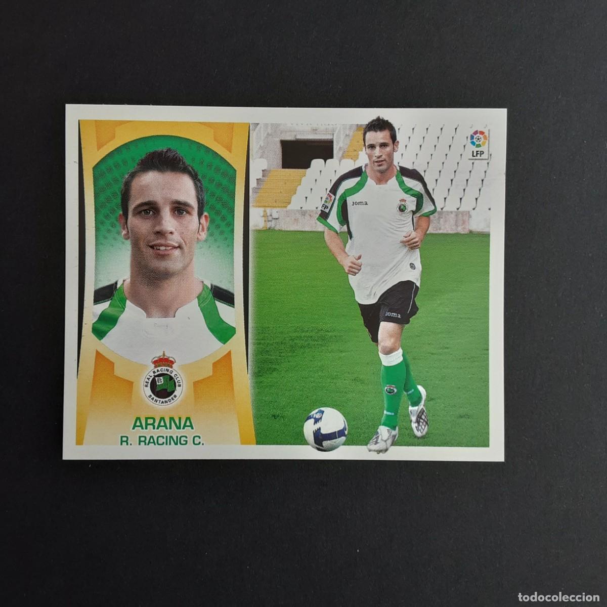 Cromos de f&uacute;tbol: CROMO LIGA 2009 2010 09 10 COLECCIONES ESTE PANINI N&ordm;13 ARANA-SANTANDER NUNCA PEGADO
