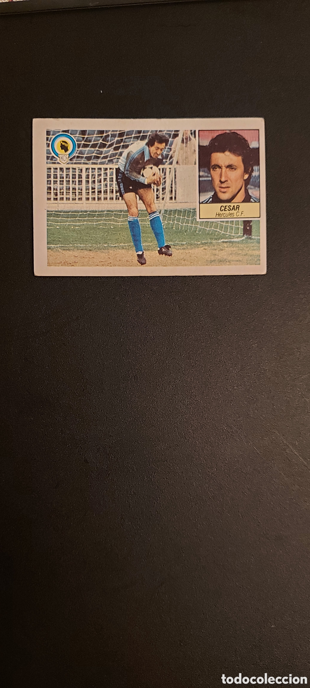 Fu&szlig;ball-Sticker: CESAR H&Eacute;RCULES LIGA ESTE 1984/85 84 85 NUEVO SIN PEGAR