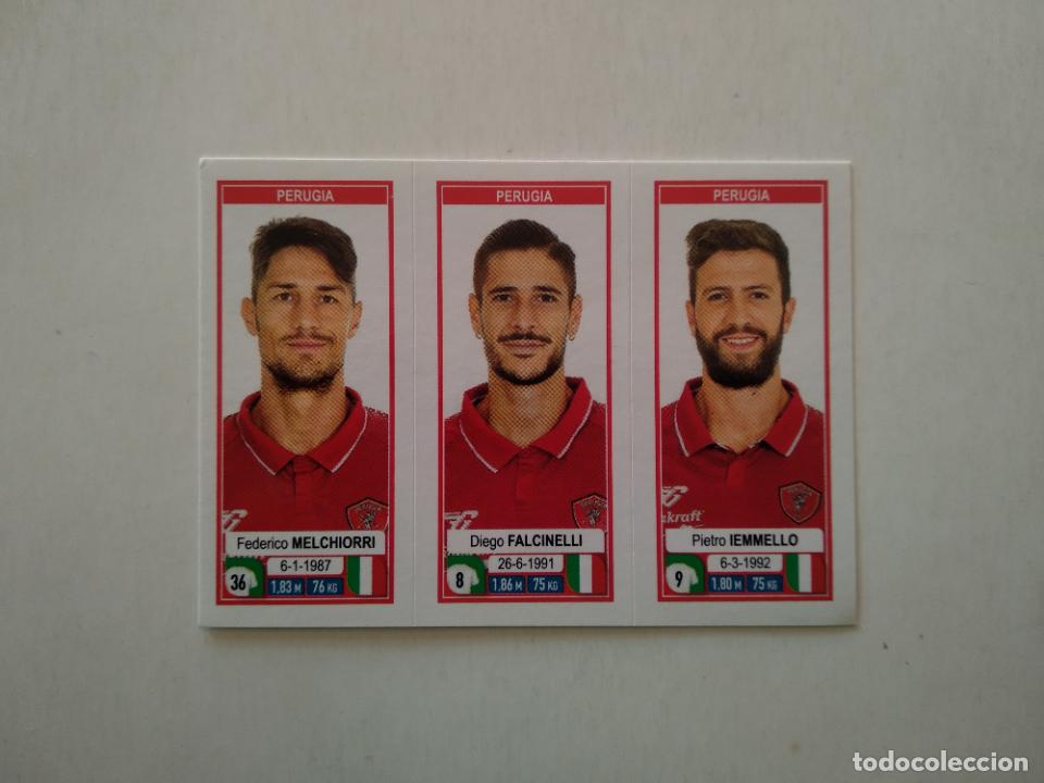Cromos de F&uacute;tbol: 686 MELCHIORRI FALCINELLI IEMMELLO PERUGIA CROMO FUTBOL PANINI ITALIA 2019-2020 CALCIATORI 19-20
