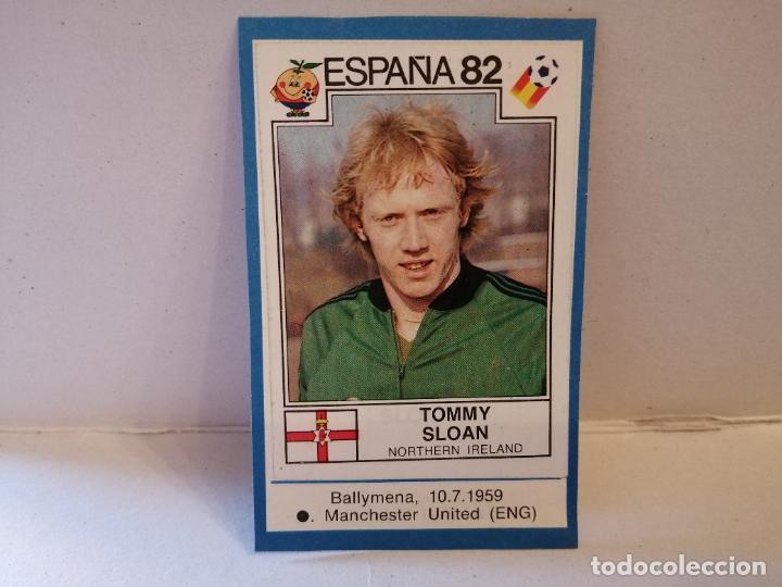 Football Stickers: cromo futbol de panini mundial 82 irlanda del norte tommy sloan numero 344
