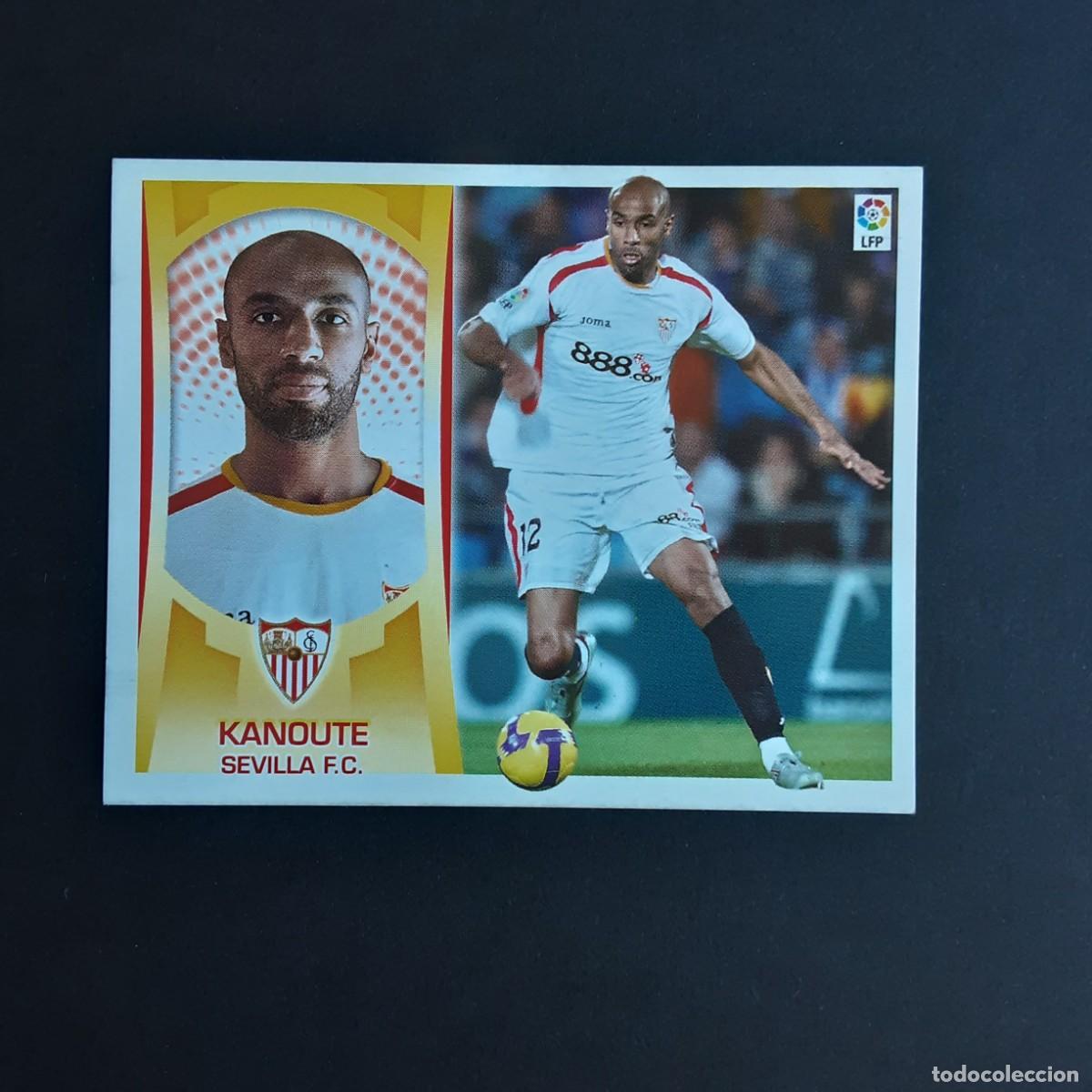 Football Stickers: CROMO LIGA 2009 2010 09 10 COLECCIONES ESTE PANINI N&ordm;16 KANOUTE-SEVILLA NUNCA PEGADO