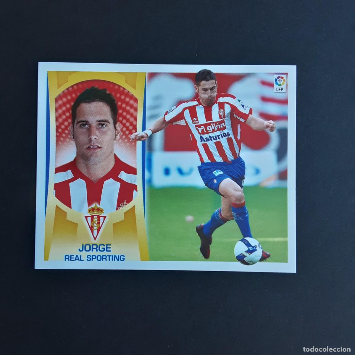 Cromos de F&uacute;tbol: CROMO LIGA 2009 2010 09 10 COLECCIONES ESTE PANINI N&ordm;6B JORGE-SPORTING GIJON NUNCA PEGADO
